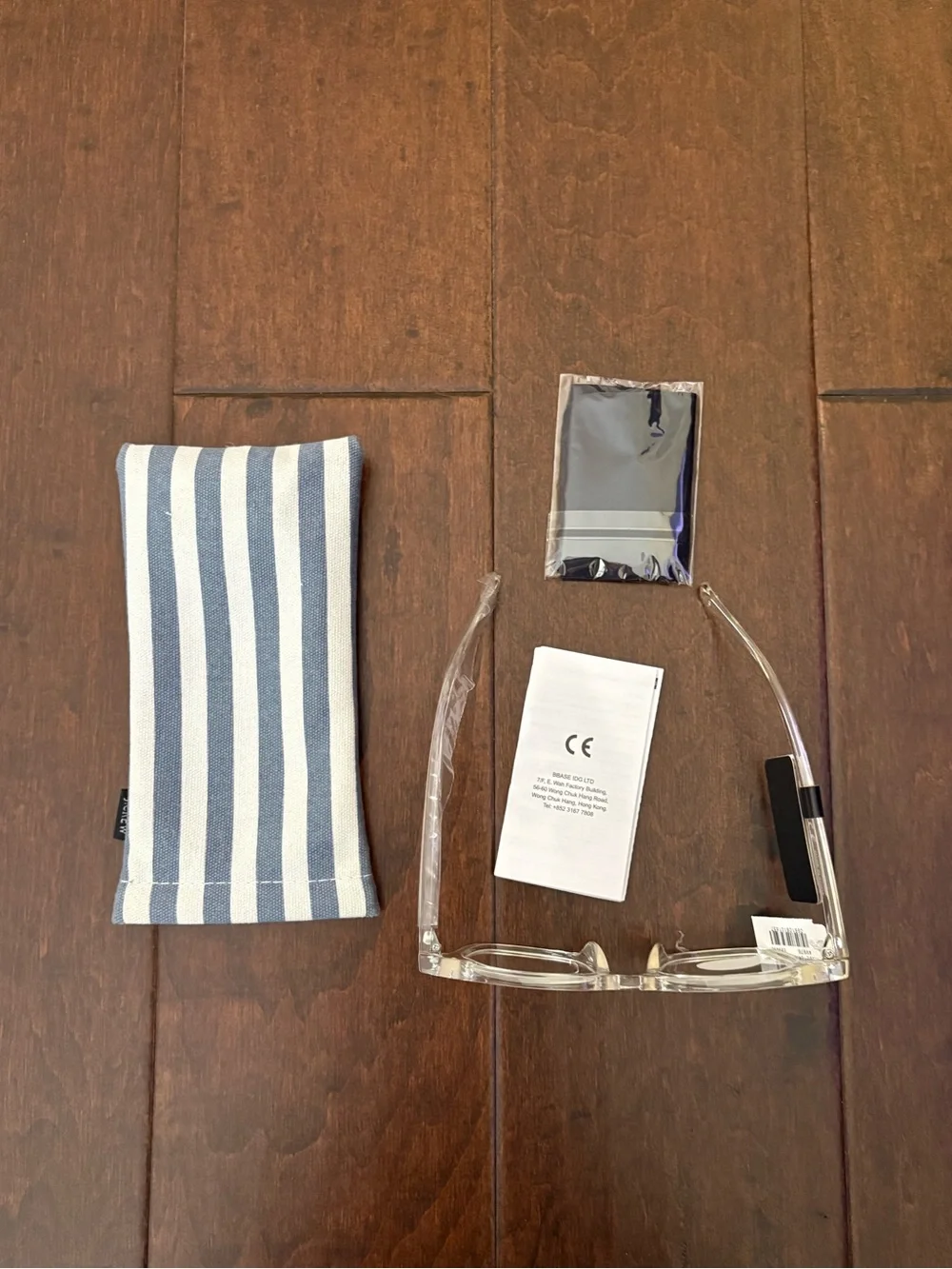 J. Crew Clear Frame Blue Light Protection Glasses